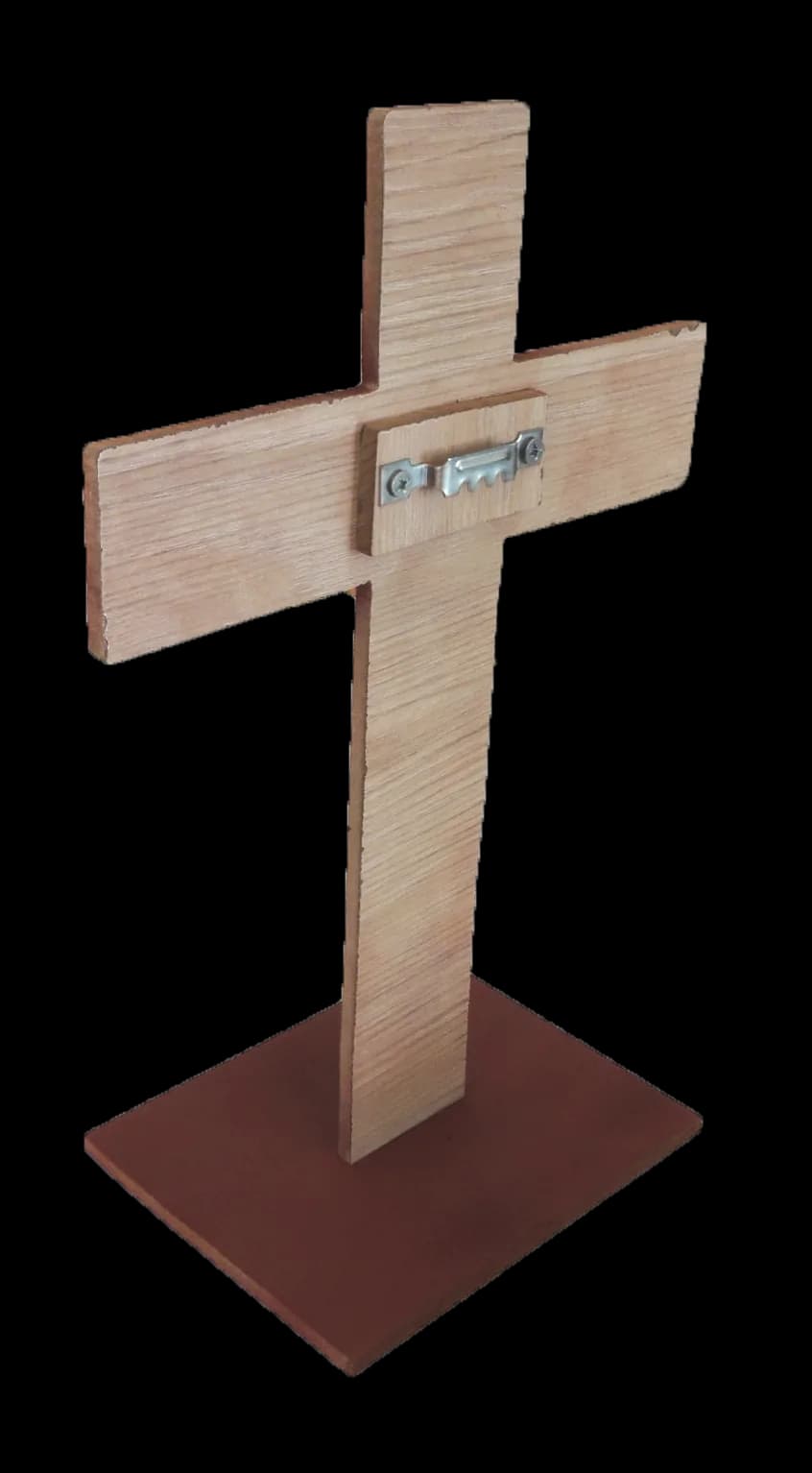 Cruz Decorativa Calvario con Base — vista 4
