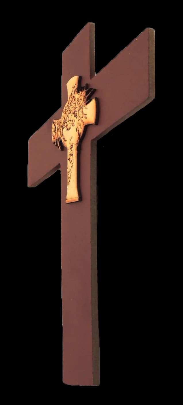 Cruz Decorativa Corona de Espinas — vista 3
