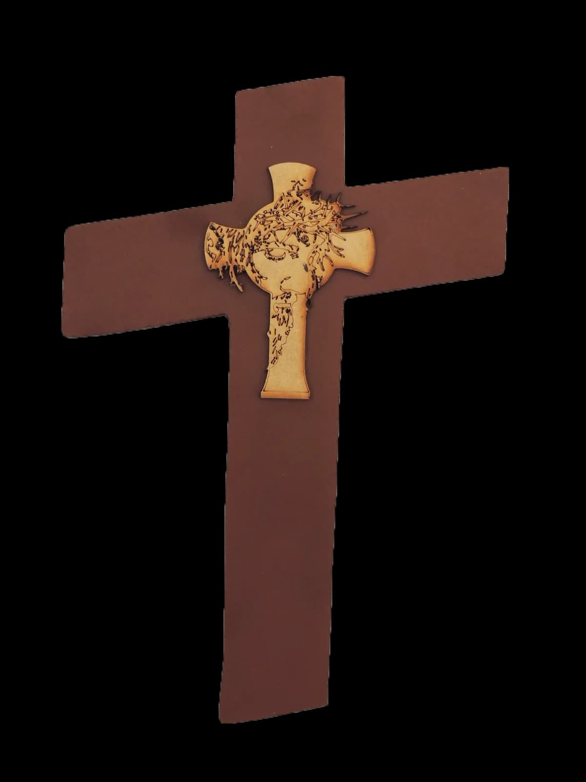 Cruz Decorativa Corona de Espinas