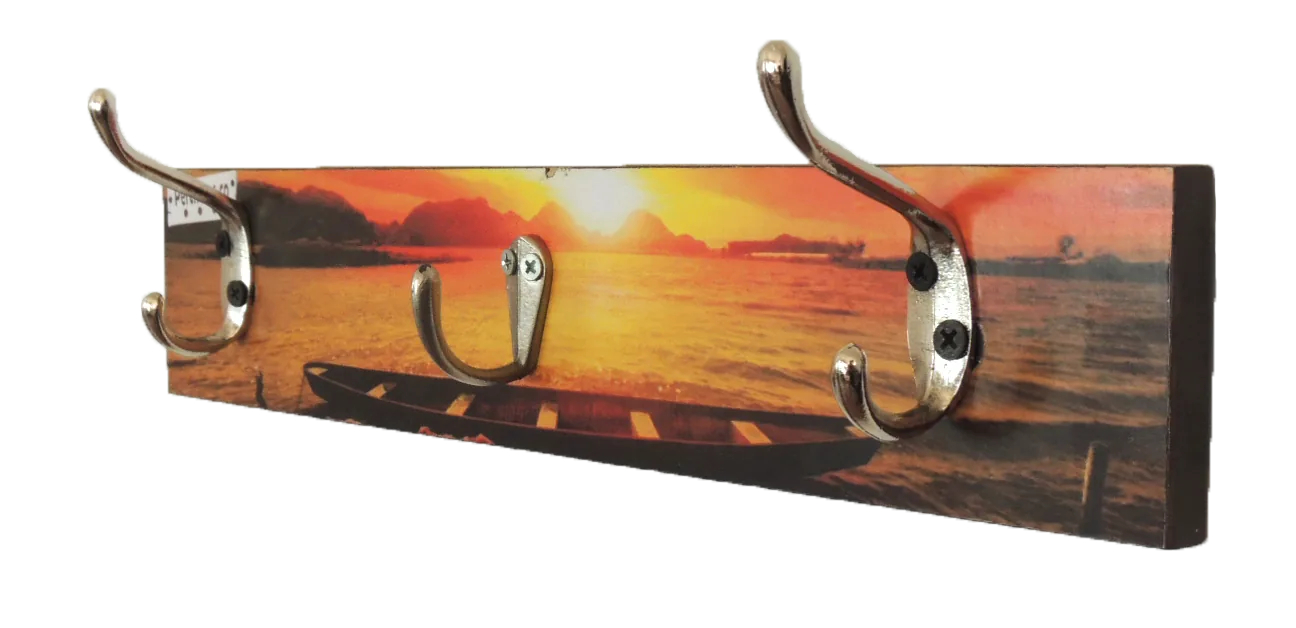 Perchero Atardecer en Canoa — vista 2