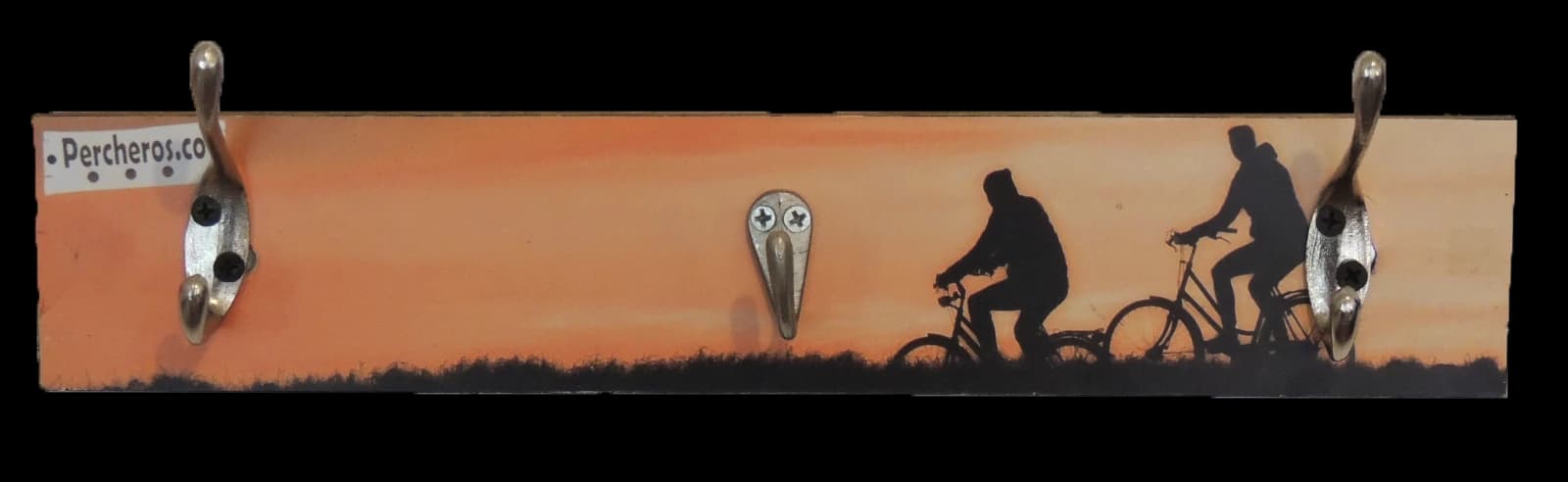 Perchero Atardecer en Bici