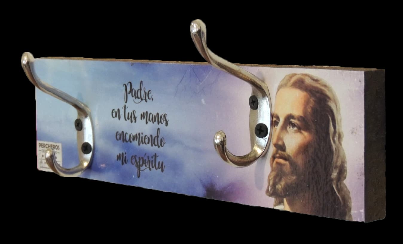 Perchero Padre en Tus Manos Encomiendo Mi Espíritu — vista 3