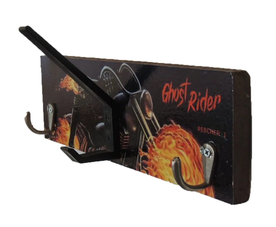 Perchero Ghost Rider — vista 3