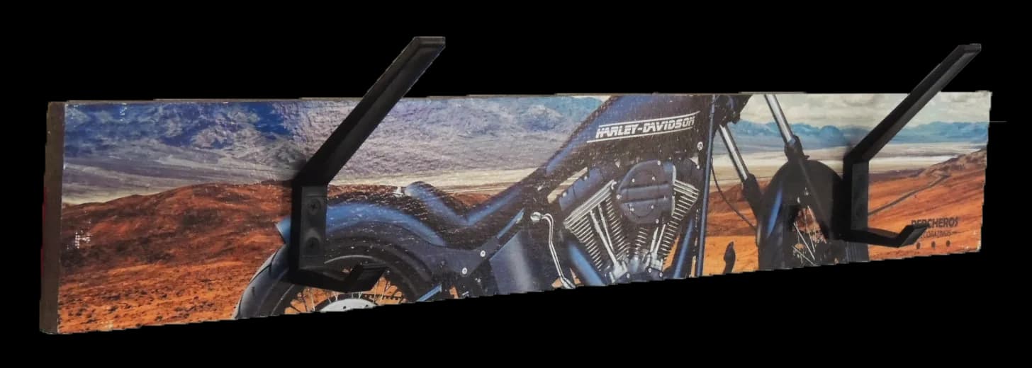 Perchero Harley Davidson Desierto — vista 2
