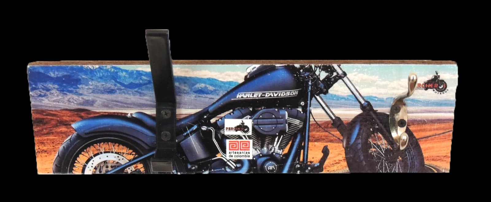 Perchero Harley Davidson Paisaje