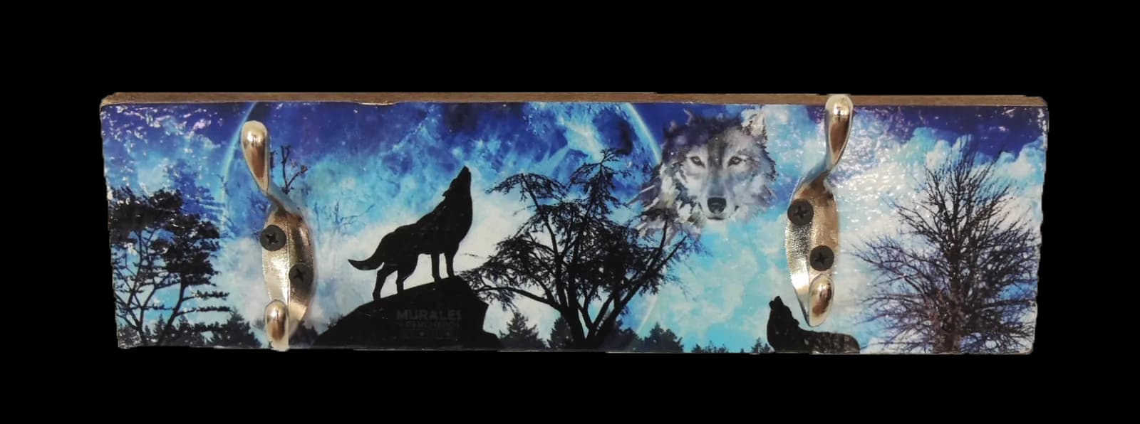 Perchero Lobos Aullando
