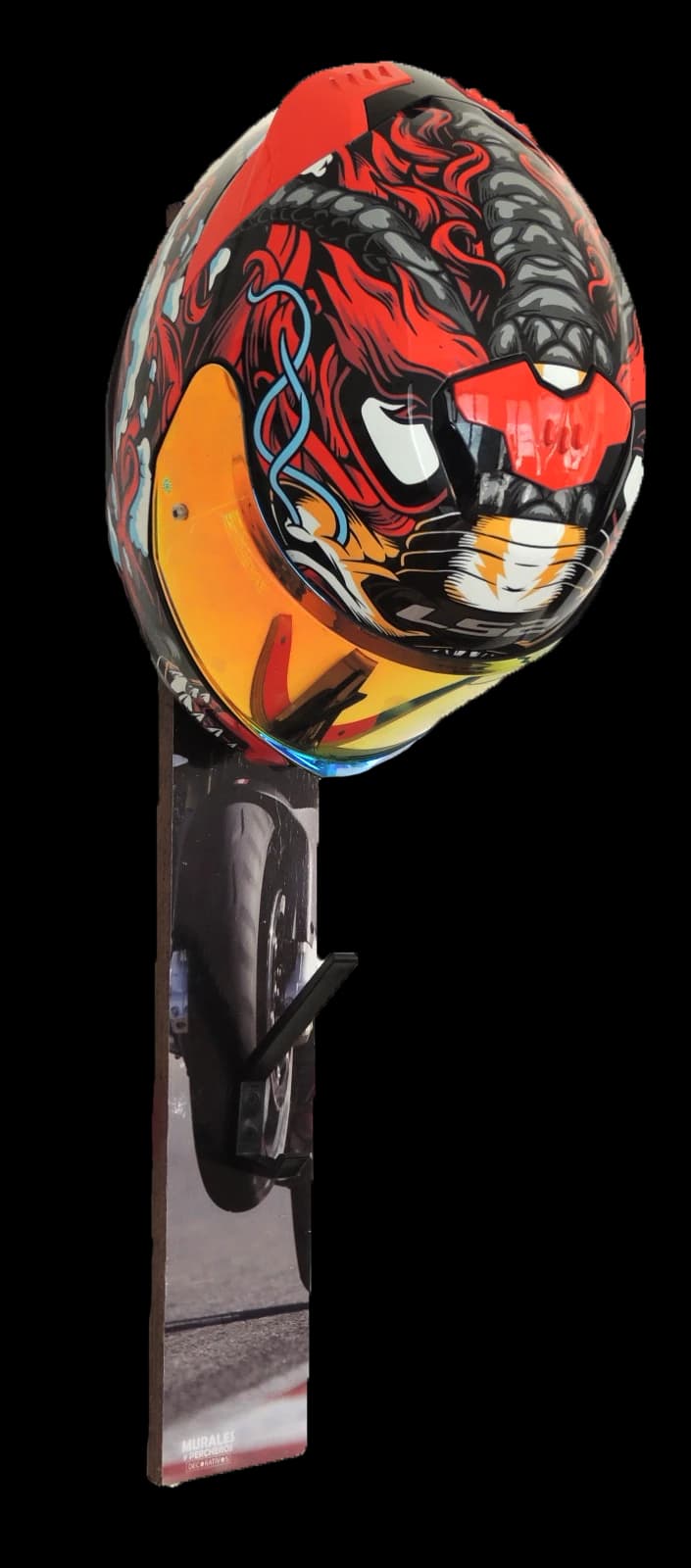Perchero Motero Aprilia — vista 4