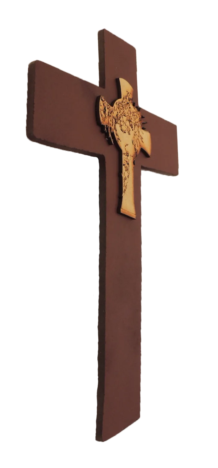 Cruz Decorativa Corona de Espinas II