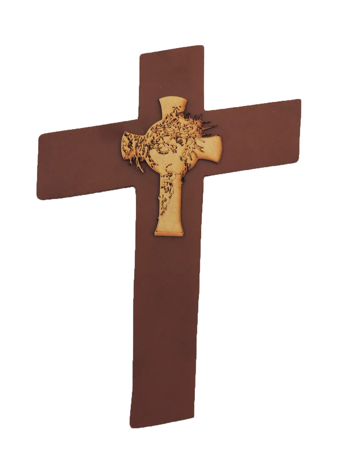 Cruz Decorativa Corona de Espinas