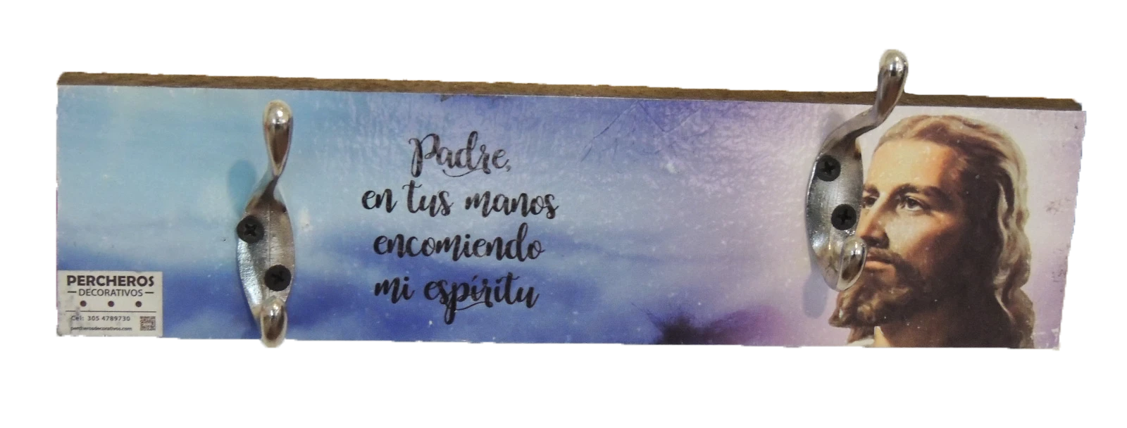 Perchero Padre en Tus Manos Encomiendo Mi Espíritu