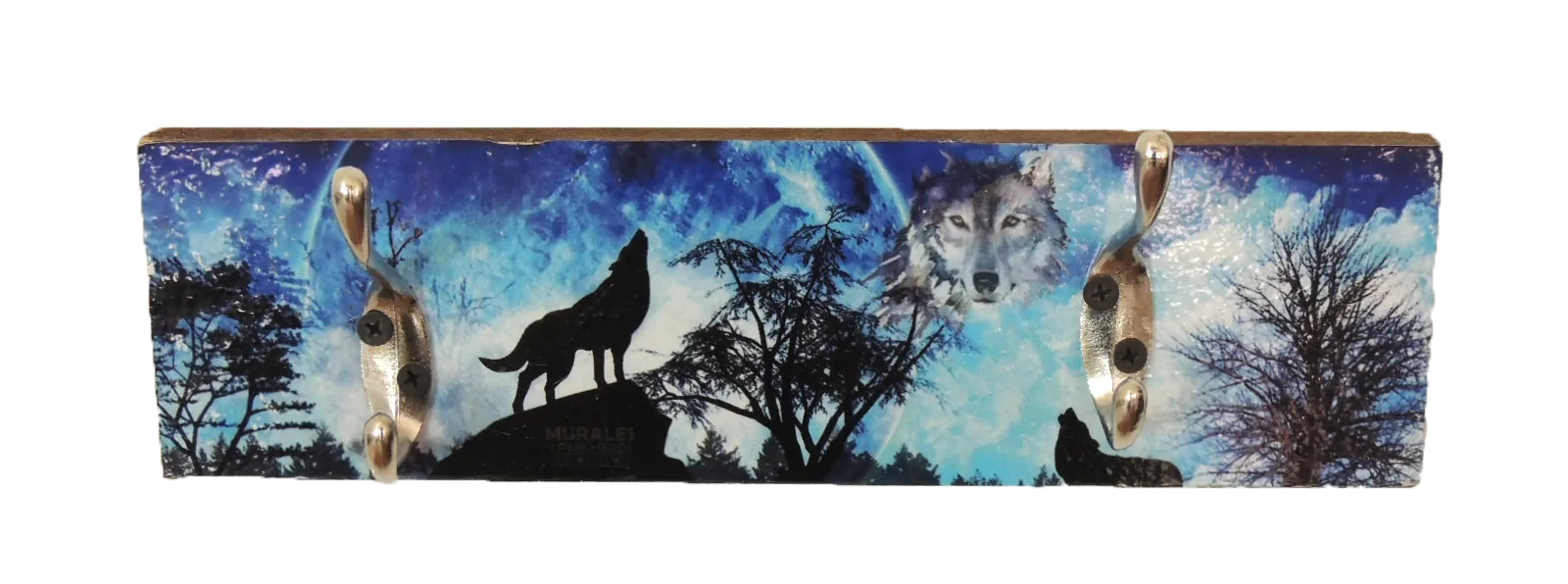 Perchero Lobos Aullando
